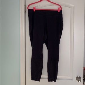 Soft Lands End Navy Blue Leggings 1XL